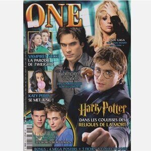 ONE Magazine VAMPIRE DIARIES Harry potter LADY GAGA Twilight JARED LETO Glee